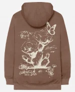 Coachella 2026 Desert Sketchbook Brown Pullover Hoodie