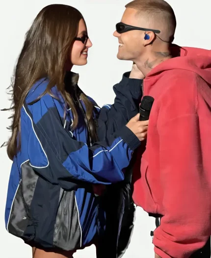 Coachella 2026 Hailey Bieber Vintage Jacket