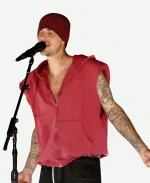 Coachella 2026 Justin Bieber Newport Sleeveless Hoodie