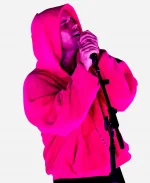 Coachella 2026 Justin Bieber Pink Hoodie