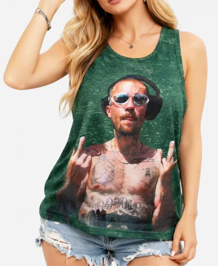 Coachella 2026 Justin Bieber Skylrk Middle Finger Tank Top Jersey