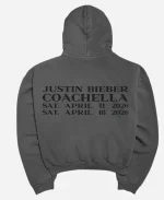 Coachella 2026 Justin Bieber Skylrk SWAG Charcoal Grey Hoodie