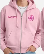 Coachella 2026 KATSEYE Pinky Up Pink Hoodie