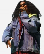 Coachella 2026 SZA Denim Jacket