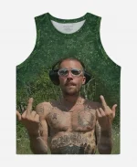 Coachella Justin Bieber Middle Finger Tank Top Jersey