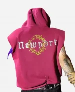 Coachella Justin Bieber Newport Sleeveless Hoodie