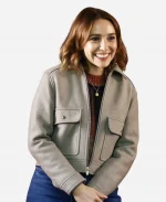 Code Of Silence S01 Rose Ayling-Ellis Grey Jacket