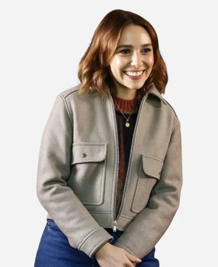 Code Of Silence S01 Rose Ayling-Ellis Grey Jacket
