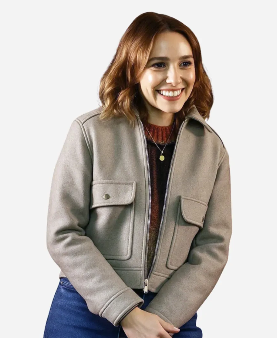 Code Of Silence S01 Rose Ayling-Ellis Grey Jacket Code Of Silence S01 Rose Ayling-Ellis Grey Jacket