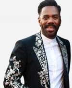 Colman Domingo 51st AFI Lifetime Achievement Award Embroidered Black Long Coat