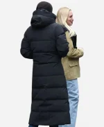 Count Me Lies 2026 Sloane Caraway Black Hooded Puffer Coat