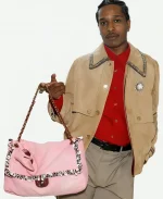 Cruise Fashion Show 2026 A$AP Rocky Suede Jacket