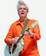 David Byrne Coachella 2026 Orange Jacket