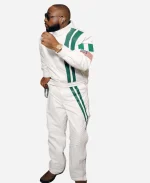 Davido Coachella 2026 White Tracksuit