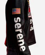 Dead Serene GT Black Leather Jacket - For Sale