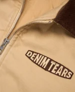 Denim Tears 2026 Every Tear Is A Star Work Jacket - Khaki