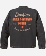 Dickies Harley x Davidson Quilted Lined Eisenhower Jacket In Black