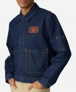 Dickies x Harley-Davidson Boxy Denim Jacket In Blue