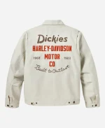 Dickies x Harley Davidson Quilted Lined Eisenhower Grey Jacket