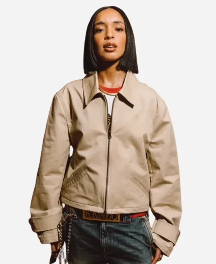 Dina Ayada PFW 2026 Cotton Jacket