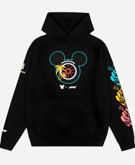 Disney Formula 1 Miami Grand Prix Black Hoodie
