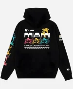 Disney Formula 1 Miami Grand Prix Black Pullover Hoodie