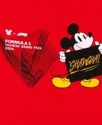 Disney x F1 Chinese Grand Prix 2026 Red Hoodie