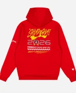 Disney x Formula 1 Chinese Grand Prix 2026 Red Pullover Hoodie