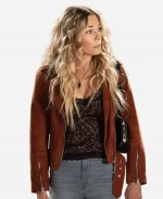 Dixie Bennings 9-1-1 Nashville Suede Leather Jacket