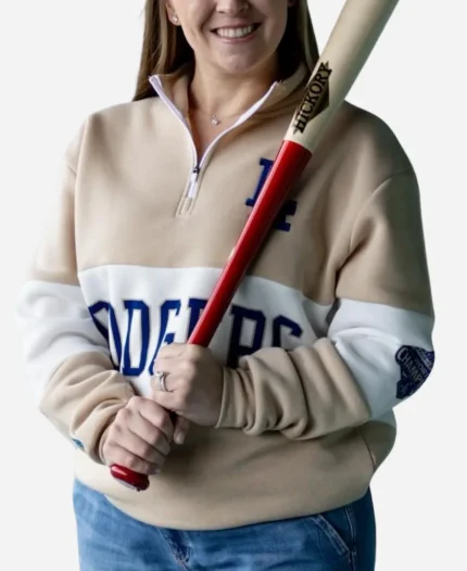 Dodgers 2026 Night Quarter Zip Sweater