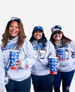 Dodgers Hello Kitty Giveaway Night Hoodie For Sale