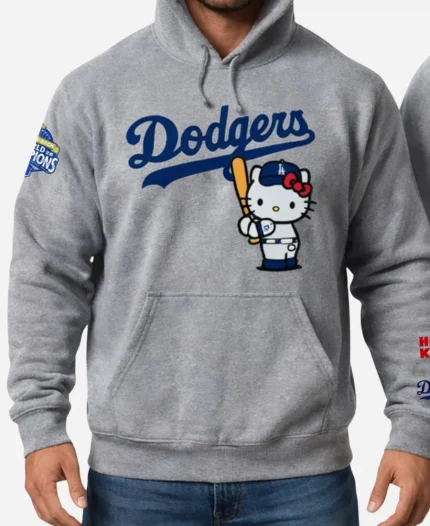 Dodgers Hello Kitty Hoodie