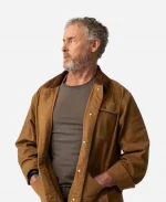 Dr. Perry Cox Scrubs Brown Jacket