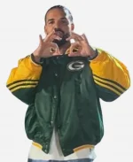 Drake 2026 Green Bay Packers Starter Varsity Jacket