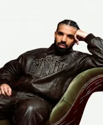 Drake 2026 Iceman Leather Jacket