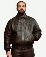 Drake Iceman 2026 Leather Jacket