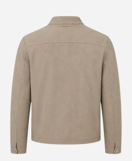 Dylan Carter The Voice S24 Suede Leather Jacket