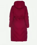 Elsbeth S03 Carrie Preston Pink Puffer Coat
