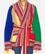 Elsbeth S03 Elsbeth Tascioni Multicolor Belted Cardigan