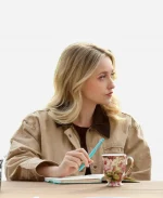 Emily Tennant A Season to Blossom 2026 Elise Everett Beige Jacket