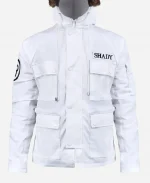 Eminem Slim Shady White Parka Hooded Jacket
