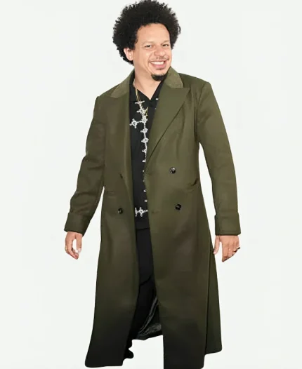 Eric André 2026 CinemaCon Green Coat