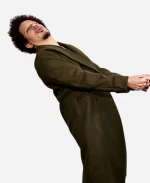 Eric André 2026 CinemaCon Presentation Green Cotton Coat