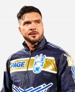 Ethan Page Monday Night RAW 2026 Navy Blue Jacket