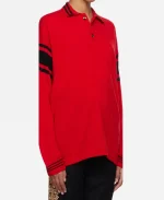 Euphoria S03 Zendaya Red Stripe Sweatshirt