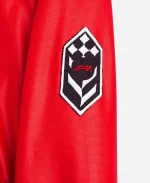 F1 Cropped Red Track Jacket