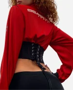 Off Season F1 Cropped Track Jacket - Image 4