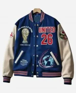FIFA World Cup 2026 UNITED 26 Letterman Varsity Jacket