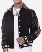 Fashion Nova All Around The World Varsity Jacket