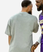 Fear Of God X NBA Warriors 90's Stephen Curry T-Shirt In Grey